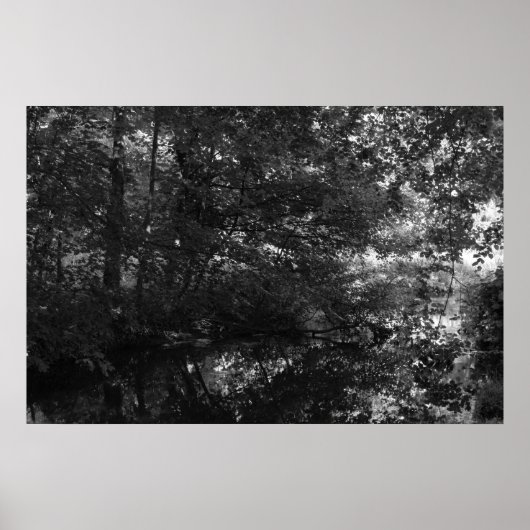 Kanaal, Bute Park, Cardiff Poster (Voorkant)