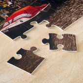 Kanaal en architectuur van Amsterdam Legpuzzel (Zijkant)