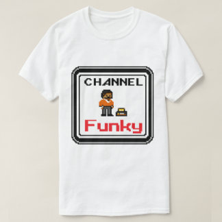 Kanaal Funky Pixel Art T-shirt