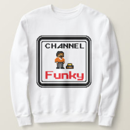 Kanaal Funky Pixel Art  Trui