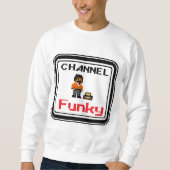 Kanaal Funky Pixel Art  Trui (Voorkant)