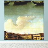 KANAAL GIOVANNI ANTONIO (CANALETTO) CANVAS AFDRUK (Insitu (Houten vloer))