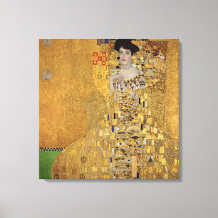 KANAAL : GUSTAV KLIMT : ADELE BLOCH BAUER CANVAS AFDRUK