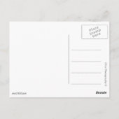 Kanaal in Amsterdam in de winter Briefkaart (Achterkant)