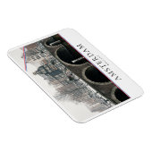 Kanaal in Amsterdam in de winter Magneet (Rechterzijde)