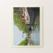 Kanaal in Amsterdam Legpuzzel (Verticaal)