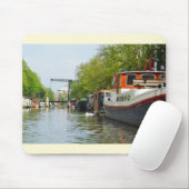 Kanaal in Amsterdam Muismat (Met muis)