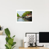 Kanaal in Amsterdam Poster (Thuiskantoor)