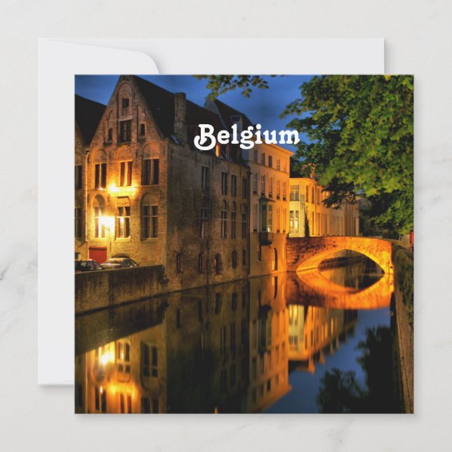 Kanaal in België (Voorkant)