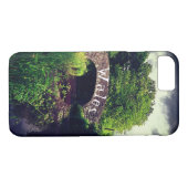 Kanaal in Brecon, Wales iPhone Case (Achterkant (Horizontaal))