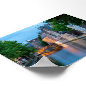 Kanaal in Brugge Poster (Hoek)