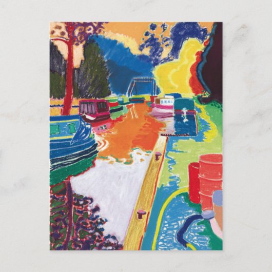 Kanaal in Dundas Briefkaart (Voorkant)