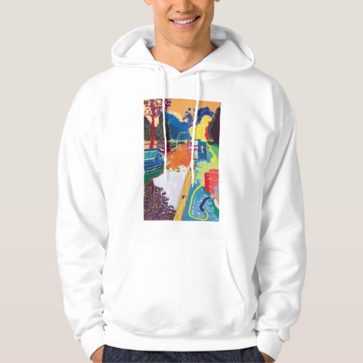 Kanaal in Dundas Hoodie (Voorkant)
