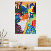 Kanaal in Dundas Poster (Keuken)