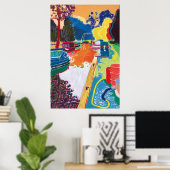 Kanaal in Dundas Poster (Thuiskantoor)