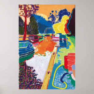 Kanaal in Dundas Poster