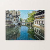 Kanaal in Straatsburg Legpuzzel (Horizontaal)