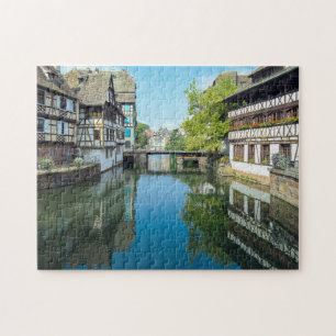 Kanaal in Straatsburg Legpuzzel
