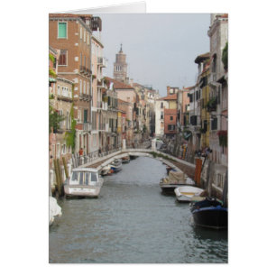 Kanaal in Venetië, Italië