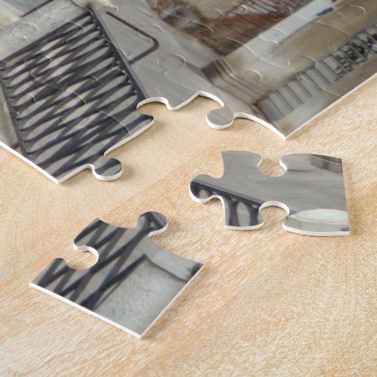 Kanaal in Venetië Legpuzzel (Zijkant)