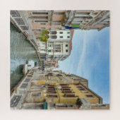 Kanaal in Venetië Legpuzzel (Horizontaal)