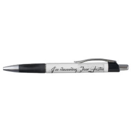 Kanaal Jane Austen met Silhoueet Pen