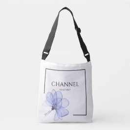 Kanaal je geest: Inspirerende quote Crossbody Tas