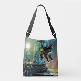 Kanaal- Kat: Crossbody Bag Crossbody Tas