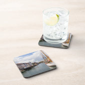 Kanaal met Boats | Kopenhagen Bier Onderzetter (Rechterzijde)