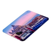 Kanaal met gondels en kerk in Venetië Magneet (Linkerzijde)