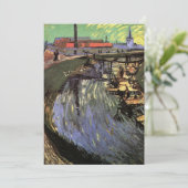 Kanaal met Vrouwen Wassen door Vincent van Gogh (Staand voorkant)