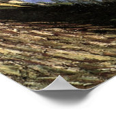 Kanaal met Vrouwen Wassen door Vincent van Gogh Poster (Hoek)