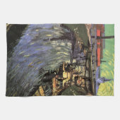 Kanaal met Vrouwen Wassen door Vincent van Gogh Theedoek (Horizontaal)