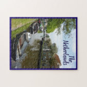 Kanaal Nederland en Boats Legpuzzel (Horizontaal)