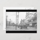 kanaal New Orleans St. van het monument van Clay Briefkaart (Voorkant / Achterkant)