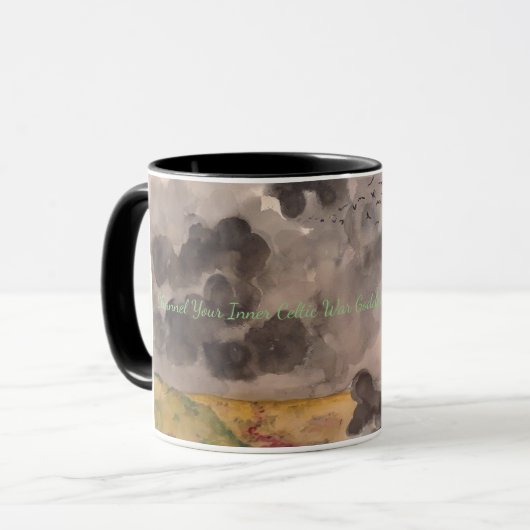 Kanaal uw Mok in de Keltische Oorlog godin-Morriga (Voorkant links)