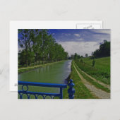 Kanaal van Bourgogne Briefkaart (Voorkant / Achterkant)