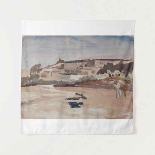 Kanaal van Galilea. Van de reis naar Palestina Wandkleed (Voorkant)