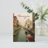 Kanaal van het Briefkaart van Venetië (Staand voorkant)