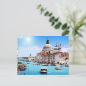 Kanaal van Venetië op het Briefkaart van de zomer (Staand voorkant)