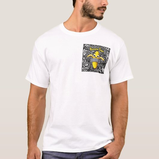 Kanaalband bananenpret t-shirt (Voorkant)