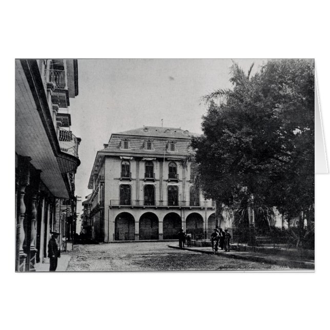 Kanaalbeheersgebouw, Panama (Voorkant Horizontaal)