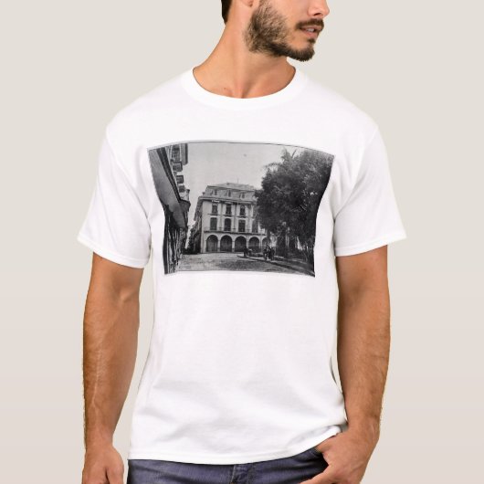 Kanaalbeheersgebouw, Panama T-shirt (Voorkant)