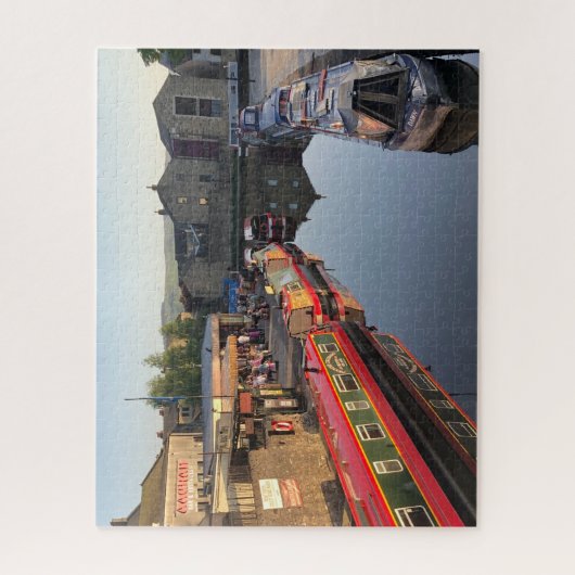 Kanaalbekkens, Skipton, Yorkshire Legpuzzel (Verticaal)
