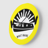 Kanaalboot met Narrowboat Grote Klok (Hoek)