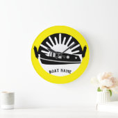 Kanaalboot met Narrowboat Grote Klok (Huis)