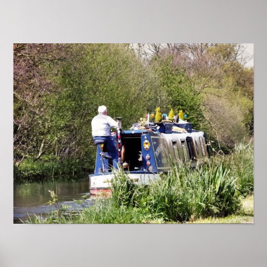 KANAALBOOTEN POSTER (Voorkant)