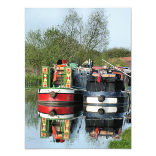 KANAALBOTEN FOTO AFDRUK