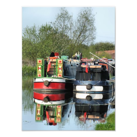 KANAALBOTEN FOTO AFDRUK (Voorkant)