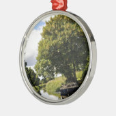 Kanaalboten Metalen Ornament (Links)